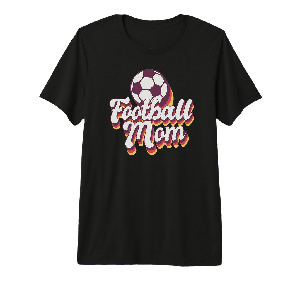 Football Mom Soccer Game Day Gift Proud T-Shirt - Trendy Graphic Men Women