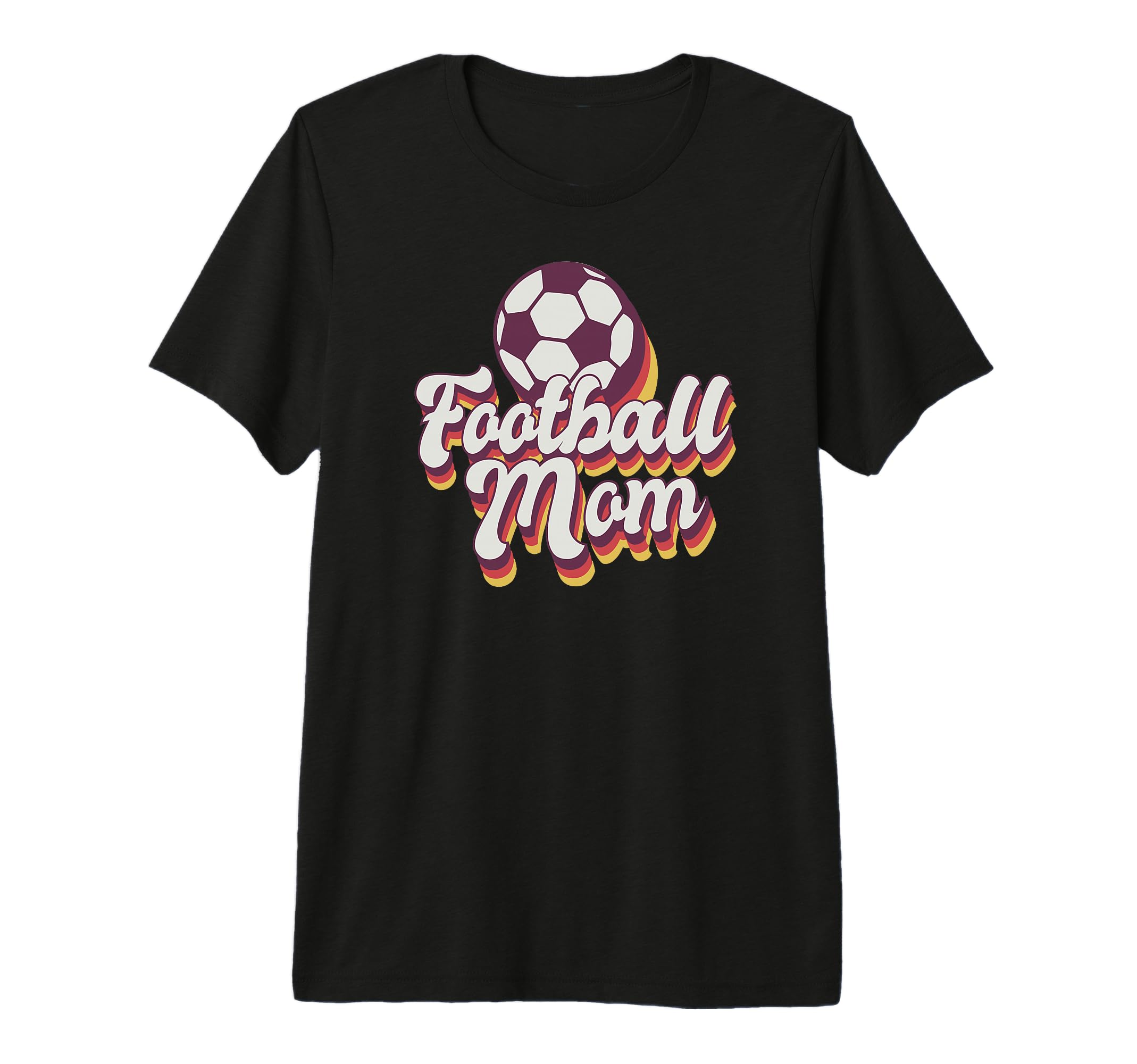 Football Mom Soccer Game Day Gift Proud T-Shirt - Trendy Graphic Men Women