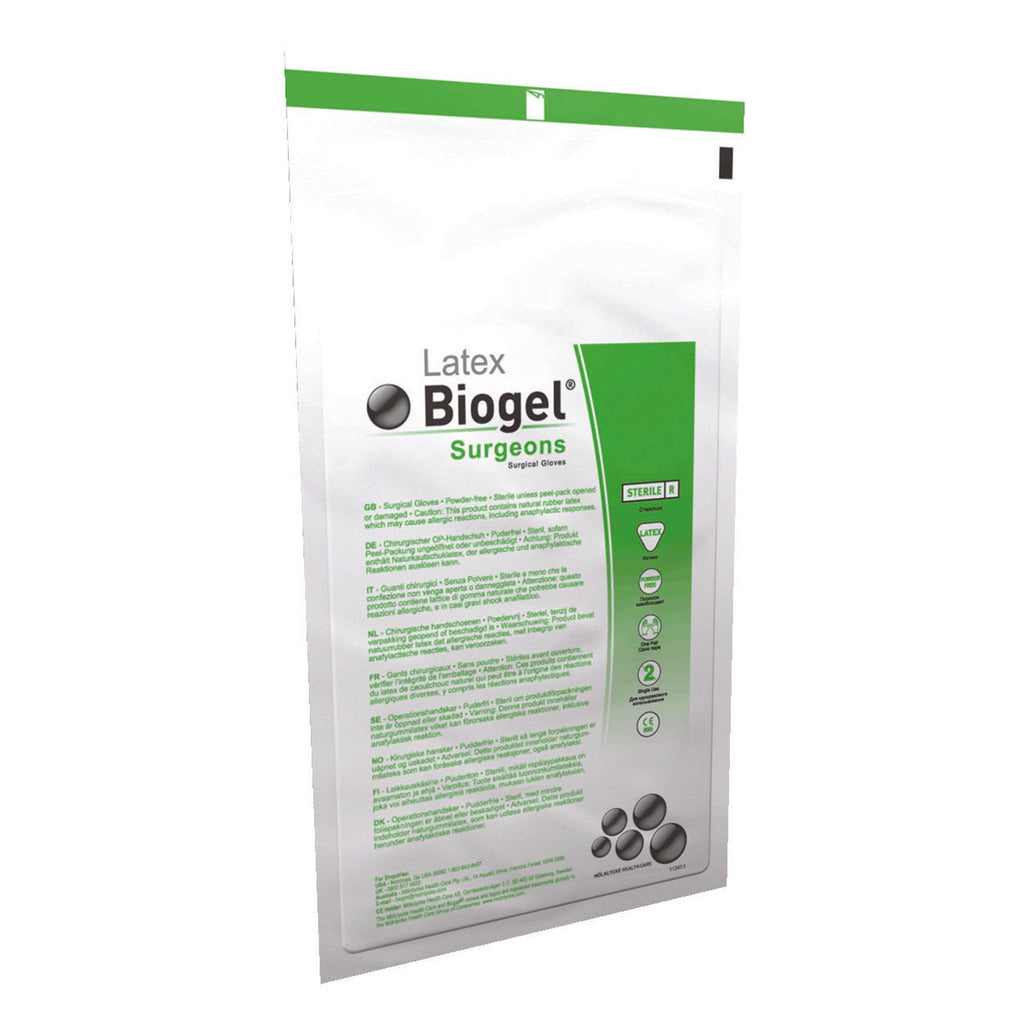 Biogel® Surgeons Latex Surgical Glove, Size 8, Straw Color 30480