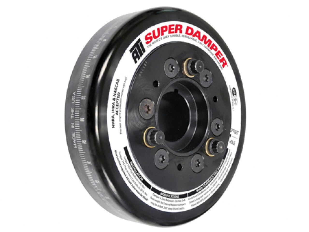 ATI Performance Products Damper - 8.07 - Al - Ford 2011 Mustang 5.0 Gt 20% Od No Ac 10gr