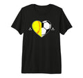 Soccer And Softball Heart Catcher T-Shirt - Streetwear Style Unisex