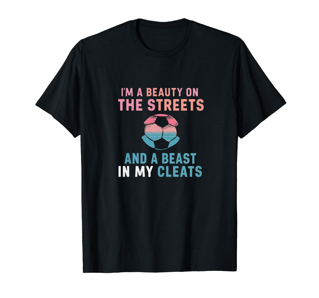 Soccer Player Products Team Cleats T-Shirt - Casual Everyday Wear Unisex