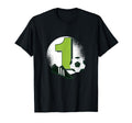 Soccer 1St Birthday One Year Old T-Shirt - Aesthetic Graphic for Adults