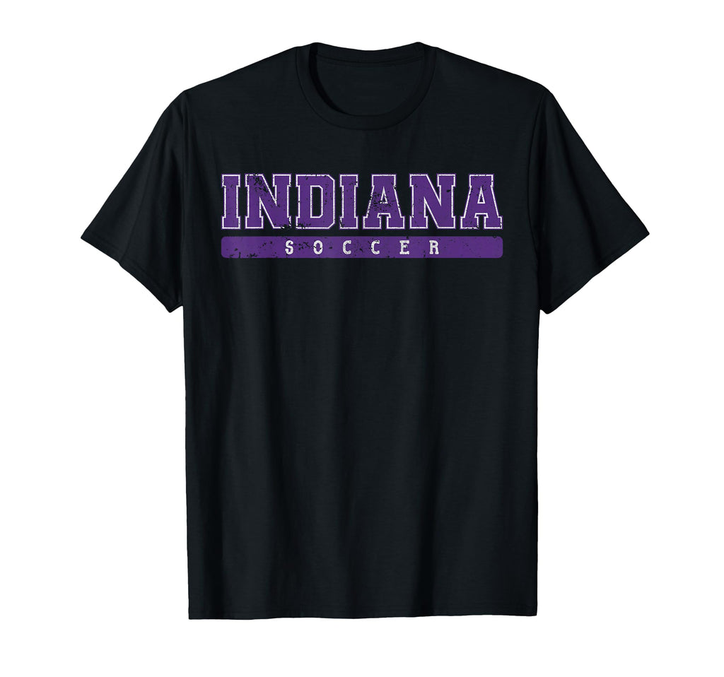 Indiana Soccer Tees Tanks Tops T-Shirt - Aesthetic Graphic Men Women