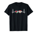 Lebanon Palestine Flag Lebanese T-Shirt - Streetwear Style Men Women