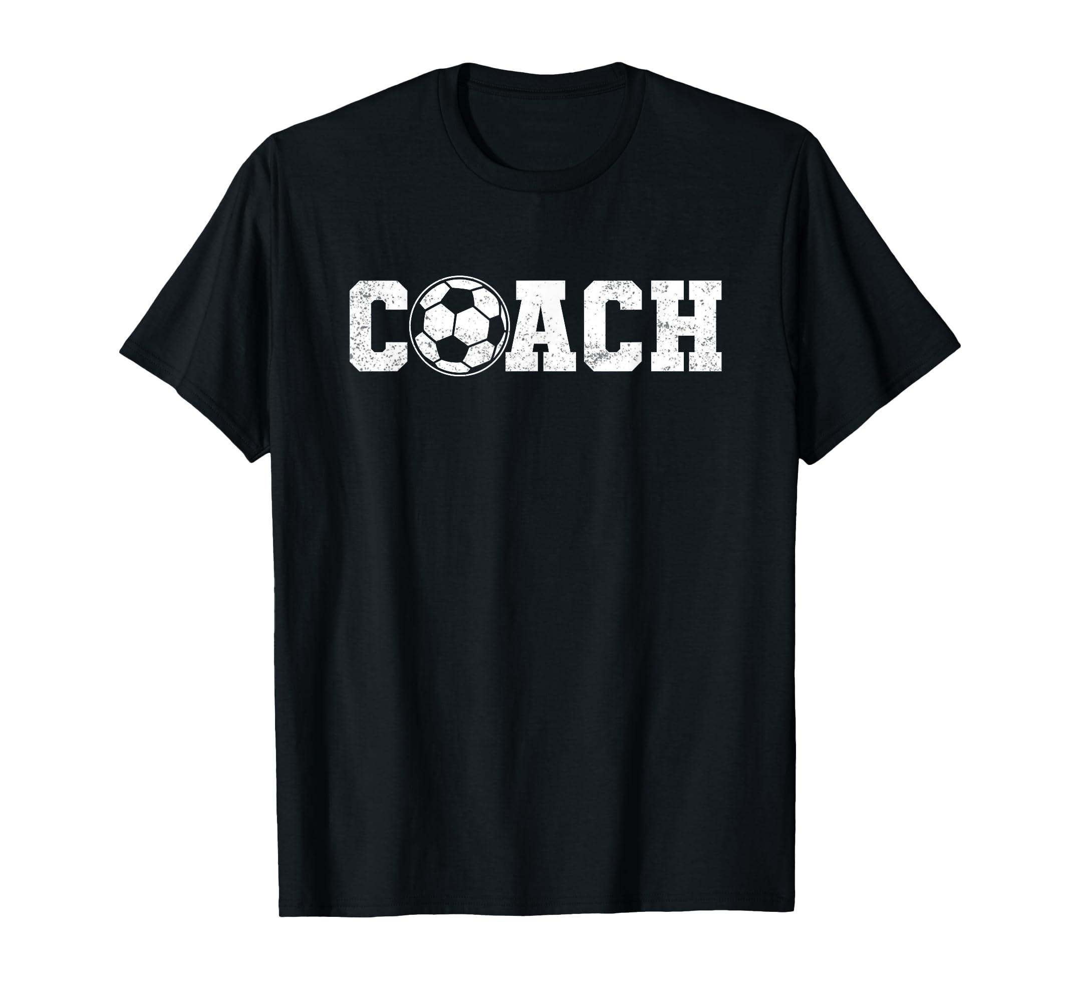 Coach Coaching Soccer Football T-Shirt - Minimalist Print for Adults