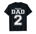 Number 2 Custom Proud Soccer Futbol T-Shirt - Minimalist Print Men Women