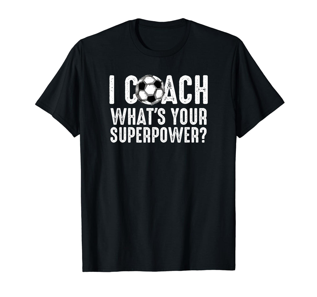 Soccer Coach Tshirts Funny Soccer T-Shirt - Minimalist Print for Adults
