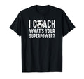 Soccer Coach Tshirts Funny Soccer T-Shirt - Minimalist Print for Adults