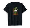 Zombie Soccer Player Funny Scary T-Shirt - Graphic Print Unisex