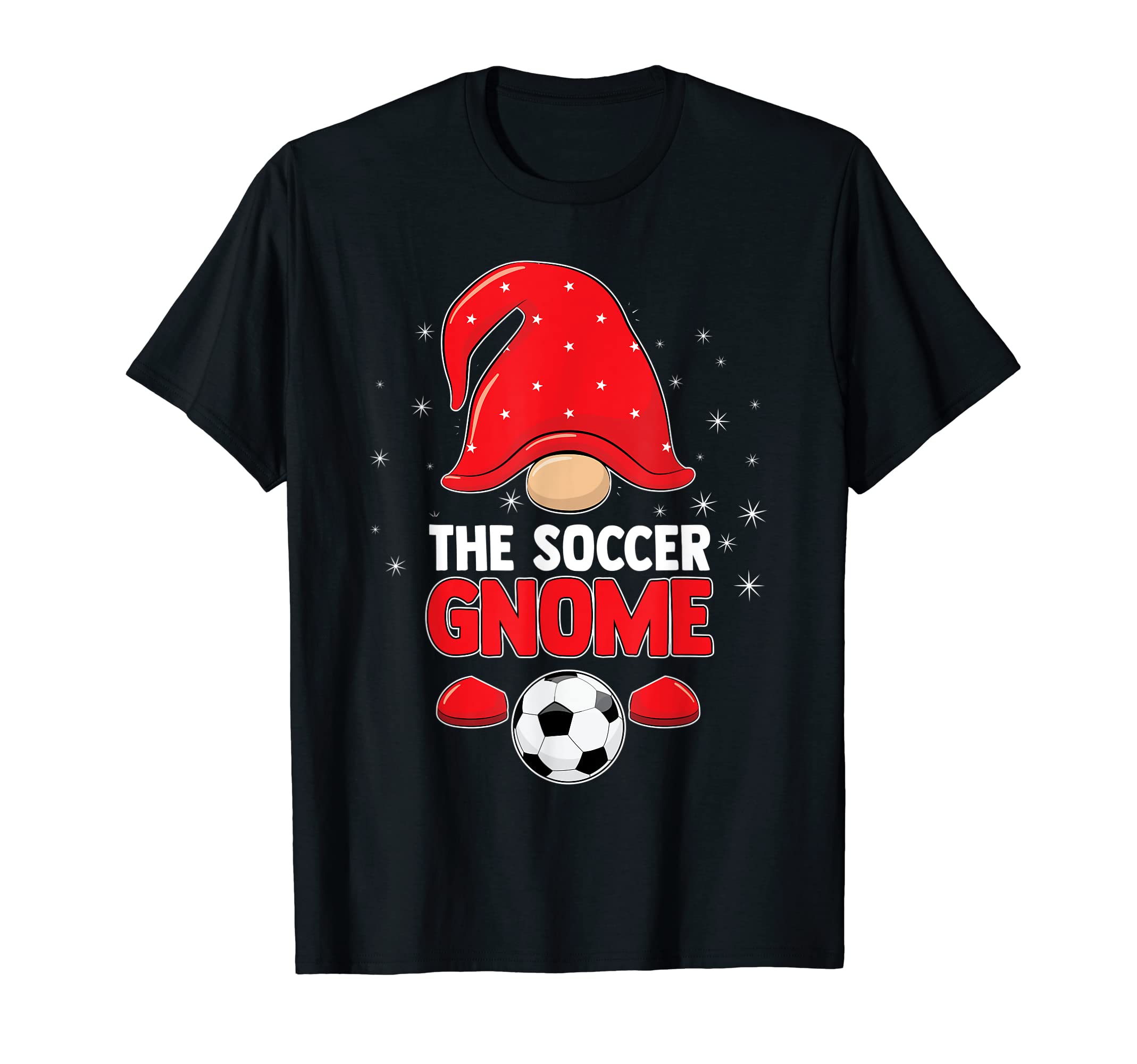 Soccer Gnome Funny Gnome Sport T-Shirt - Fun Novelty Design Men Women