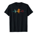 Soccer Heartbeat T-Shirt - Fun Novelty Design Unisex