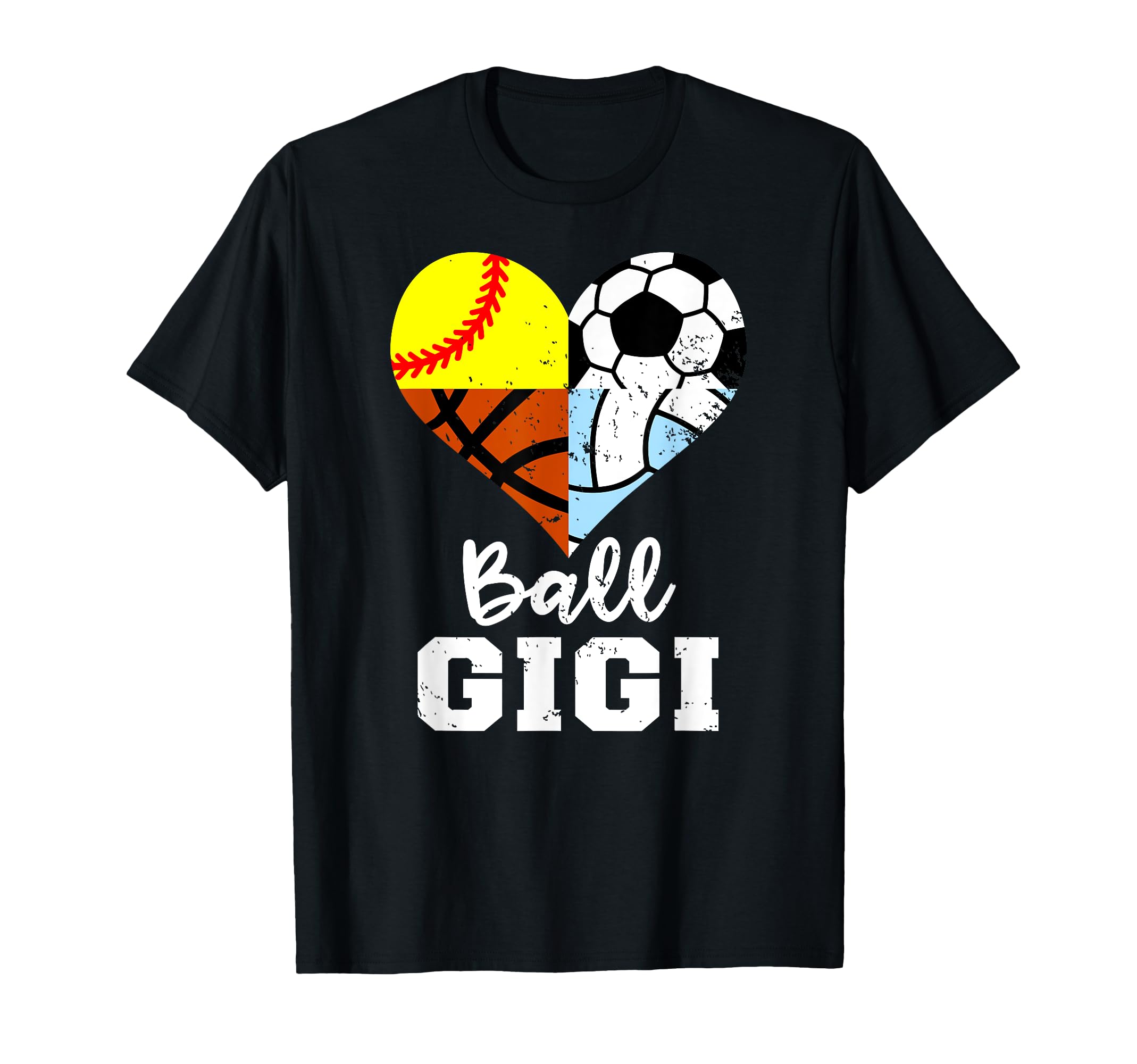 Ball Gigi Soccer Softball Volleyball T-Shirt - Streetwear Style Unisex