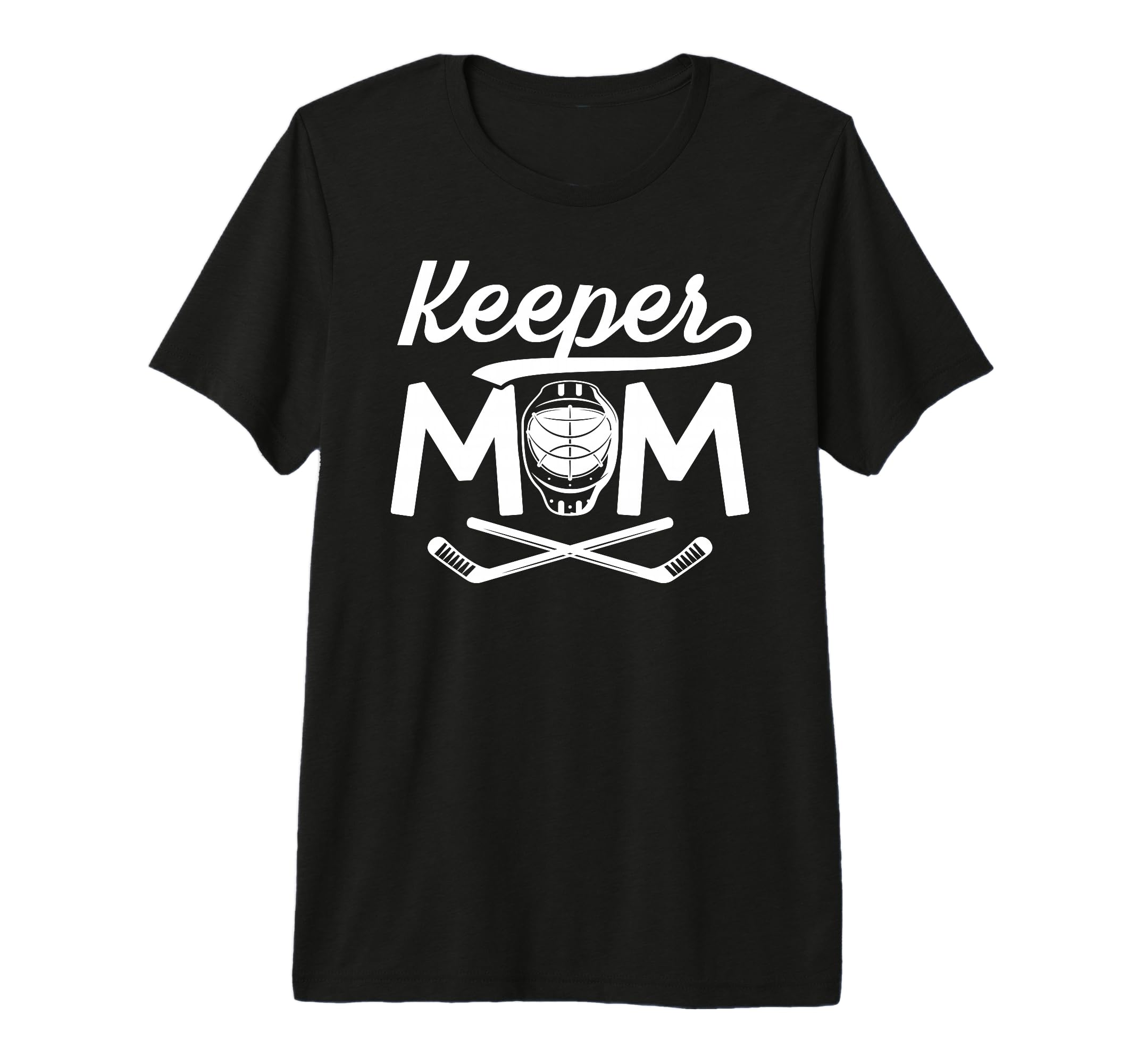 Hockey Keeper Mom Ice Hockey Goalkeeper T-Shirt - Graphic Print Men Women