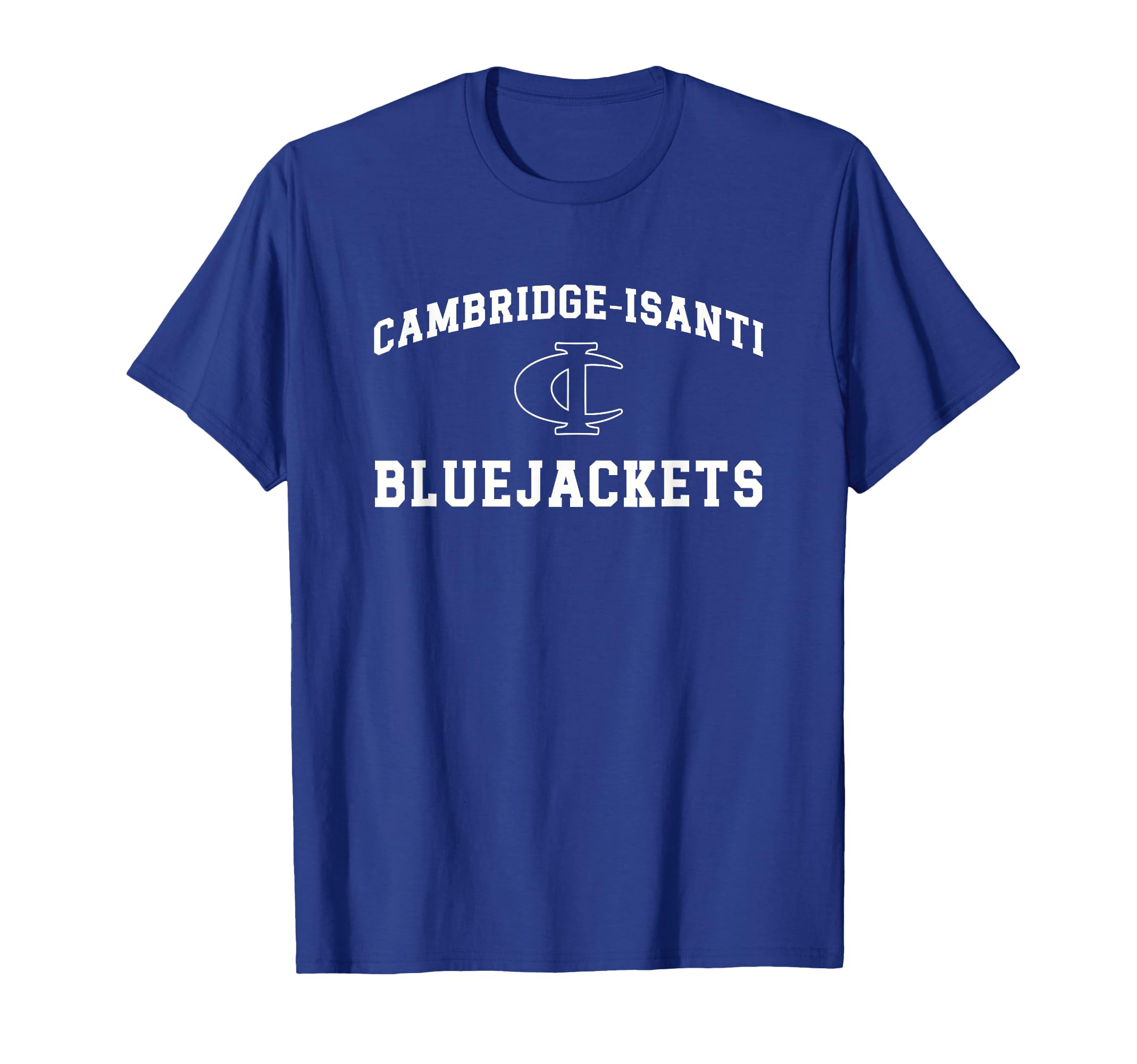 Cambridge Isanti Bluejackets Spirit Wear T-Shirt - Graphic Print Unisex
