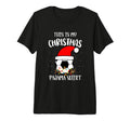 Soccer Goalkeeper Holiday Santa Claus T-Shirt - Aesthetic Graphic Unisex