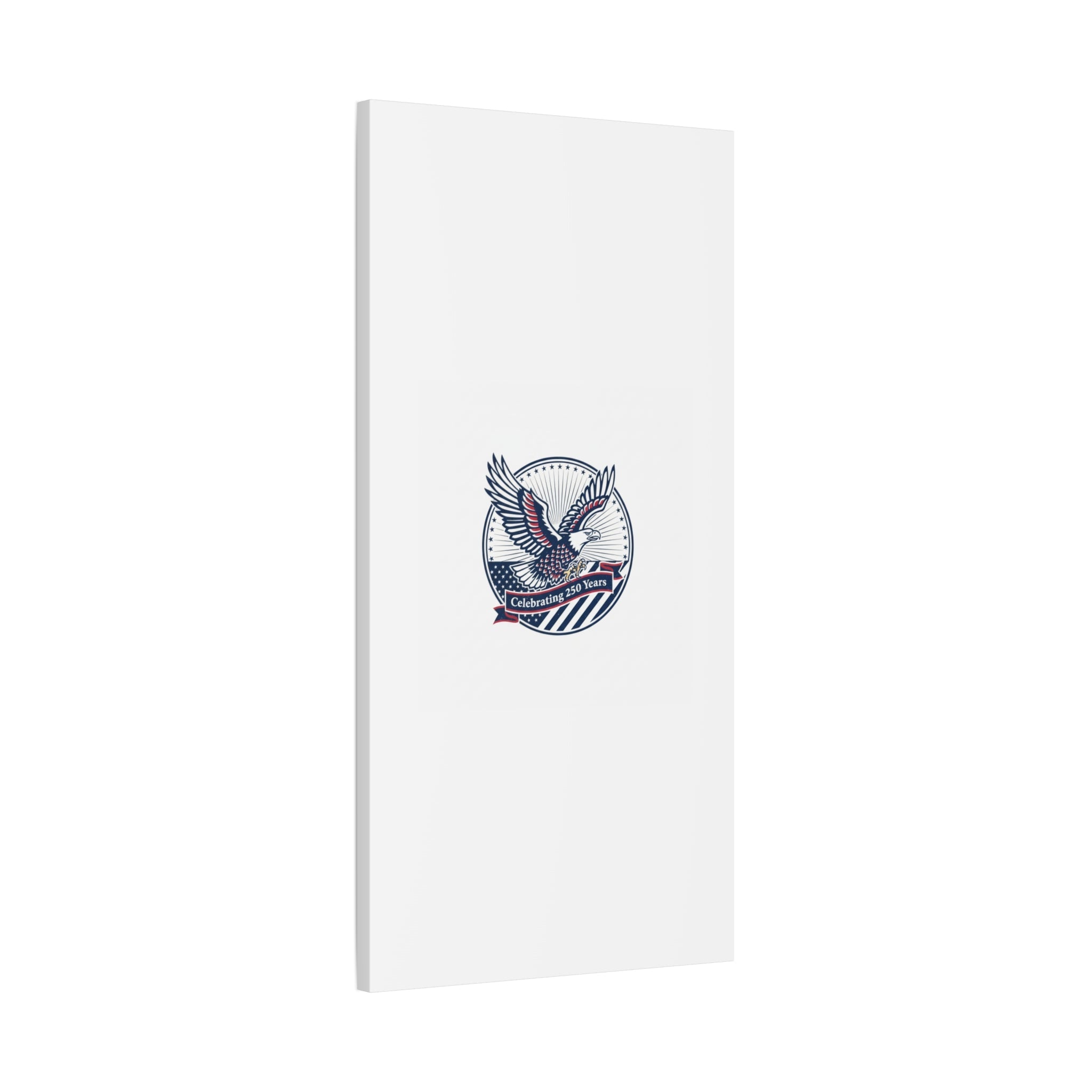 250th Anniversary Eagle Emblem Canvas | Semiquincentennial Americana