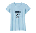 Soccer Shaped My Heart T-Shirt - Novelty Apparel Unisex