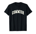 Draft Day Commish Fantasy Football T-Shirt - Minimalist Print Men Women