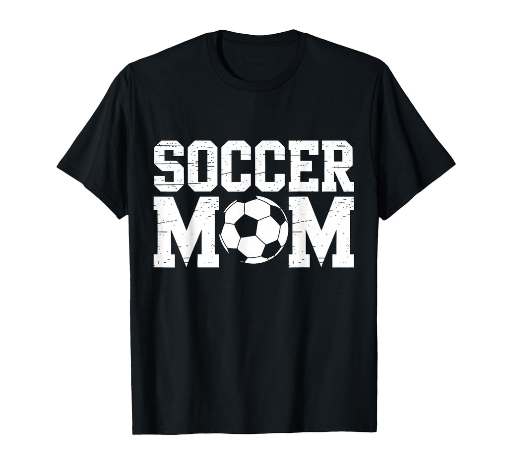 Soccer Mom Soccer Lover Mommy Mom T-Shirt - Novelty Apparel for Adults