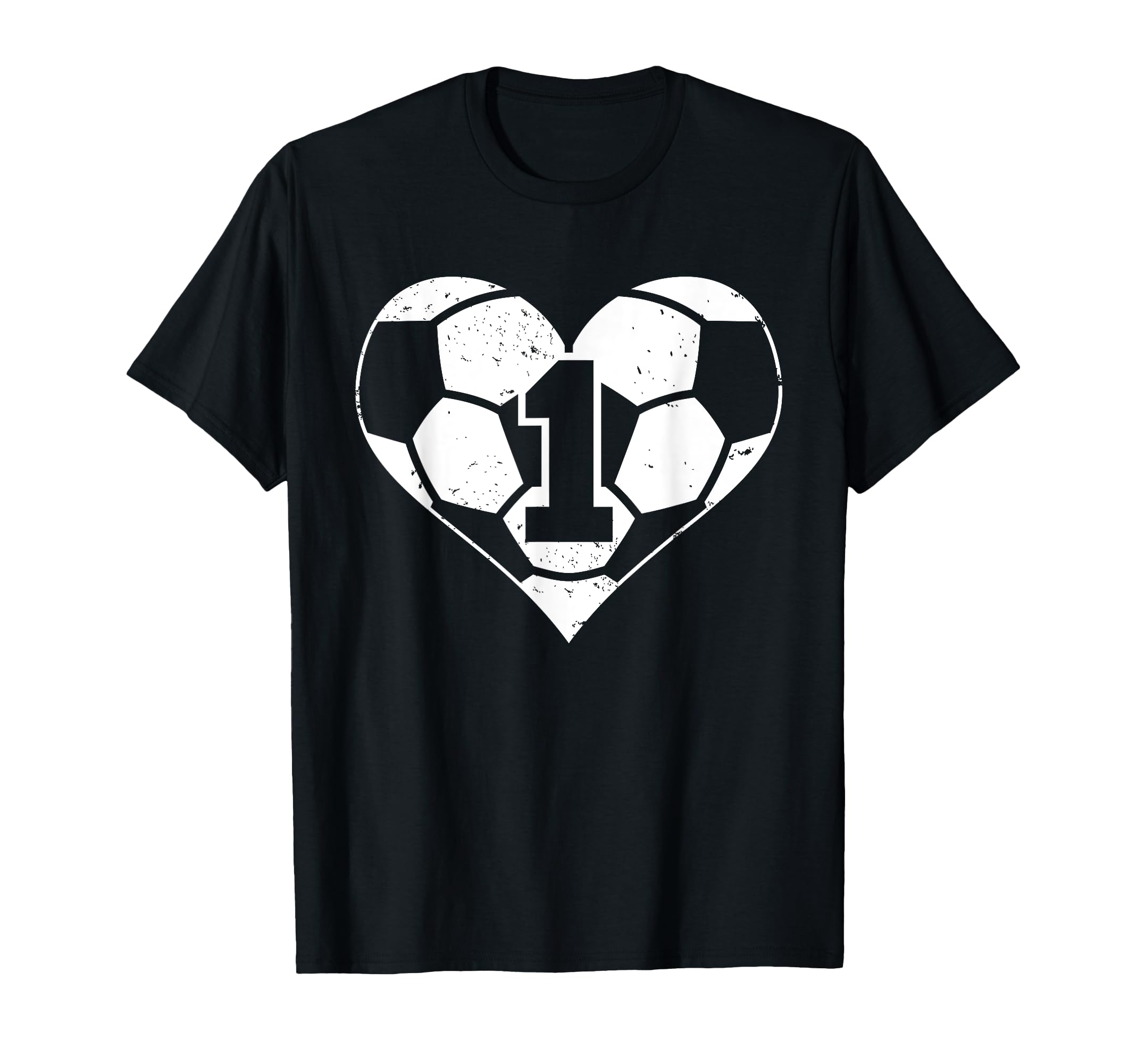 Soccer Number 1 Jersey Funny Soccer T-Shirt - Aesthetic Graphic for Adults