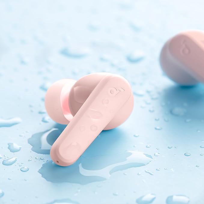 Soundcore by Anker P20i True Wireless Earbuds, 10mm Drivers with Big Bass, Bluetooth 5.3, 30H Playtime, Water-Resistant, 2 Mics for AI Clear Calls, 22 Preset EQs, Customization via App