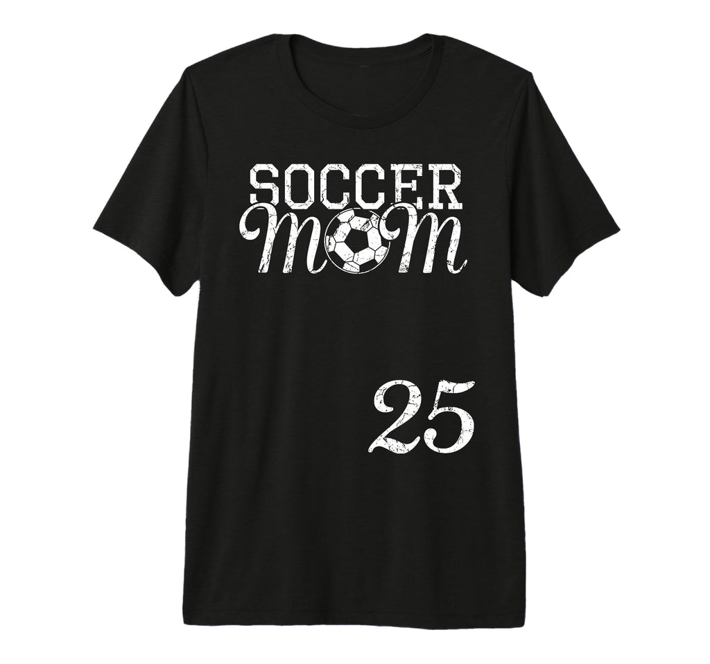 Soccer Mom Jersey Number 25 Favorite T-Shirt - Graphic Print Men Women