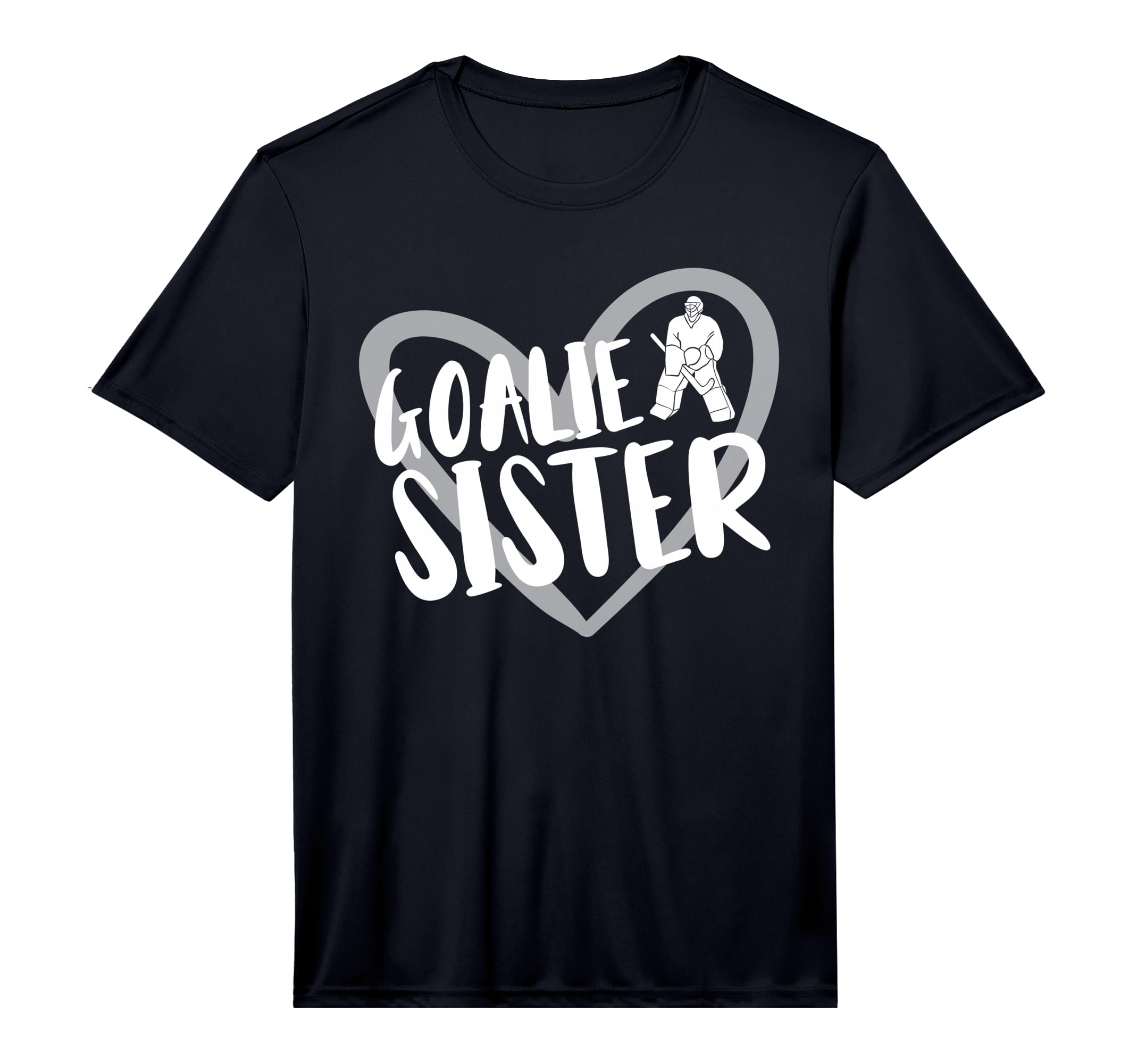 Hockey Goalkeeper Sister Performance T-Shirt - Custom Art Print Unisex