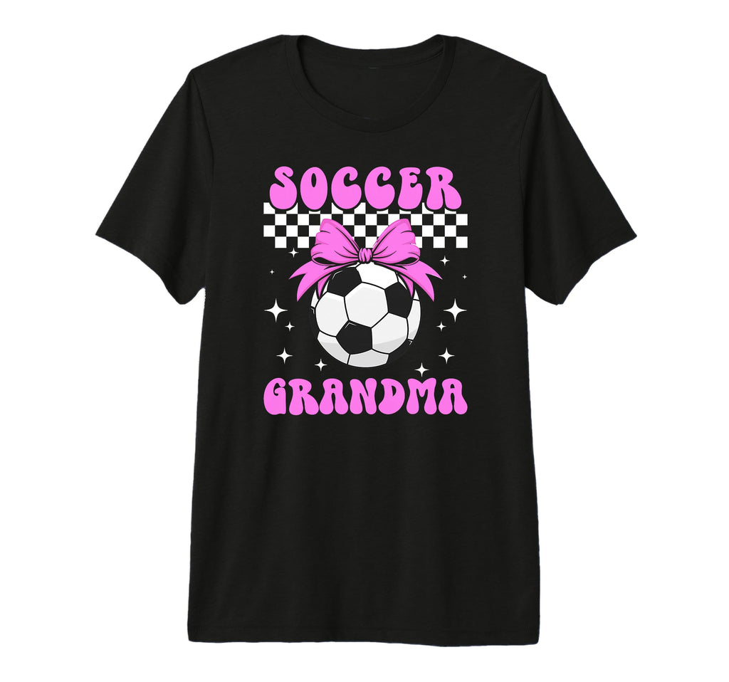 Soccer Grandma Soccer Player Grandmother T-Shirt - Unique Graphic Unisex