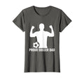 Proud Soccer Dad T-Shirt - Minimalist Print Men Women