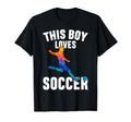 Sport Funny This Loves Soccer T-Shirt - Fun Novelty Design for Adults