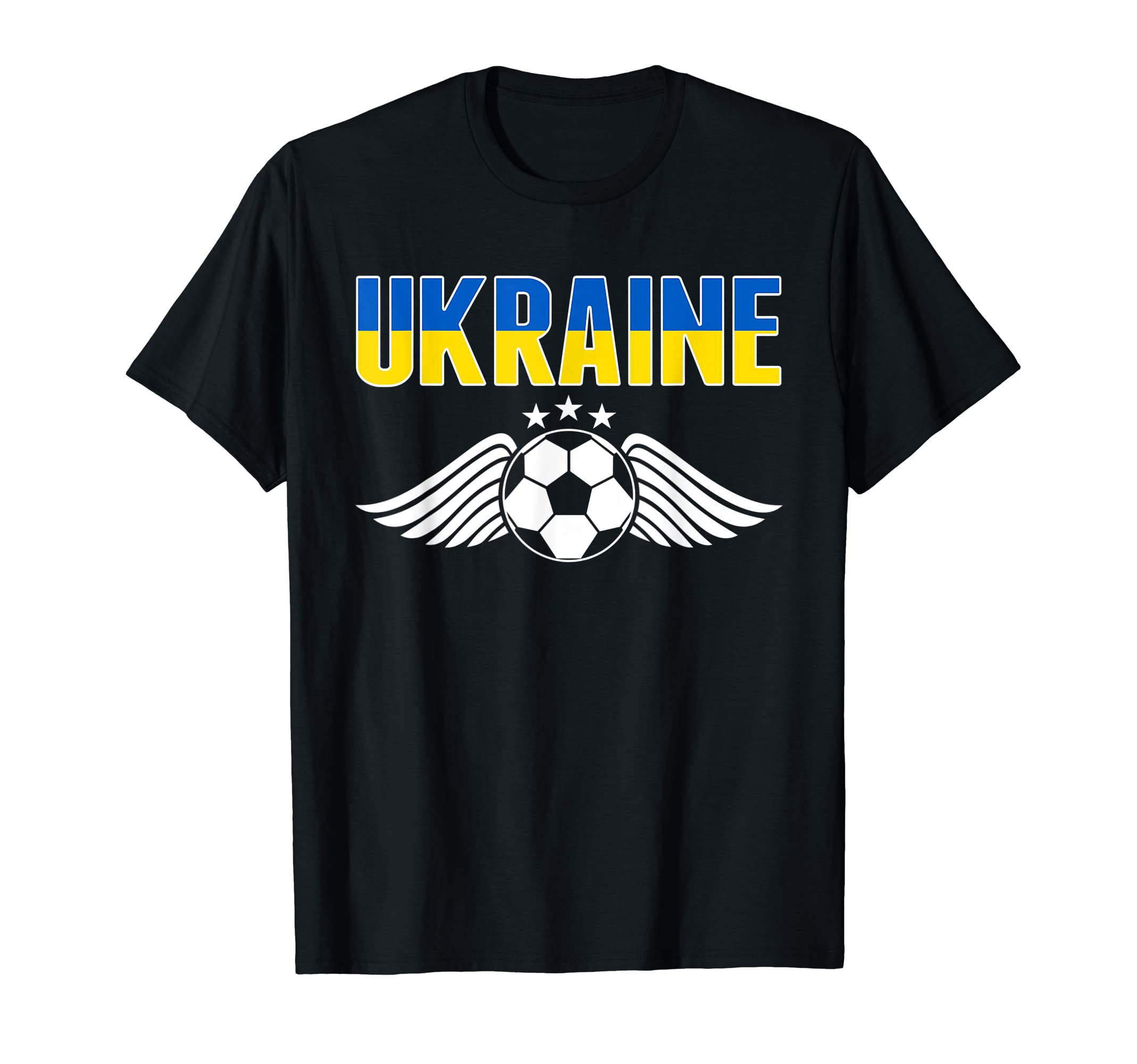 Ukraine Soccer Fans Jersey Ukrainian T-Shirt - Custom Art Print Unisex