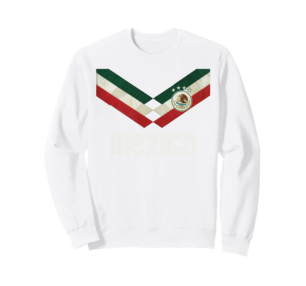 Mexico Flag Mexican Hispanic Pride Sweatshirt - Novelty Apparel Unisex