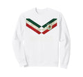 Mexico Flag Mexican Hispanic Pride Sweatshirt - Novelty Apparel Unisex