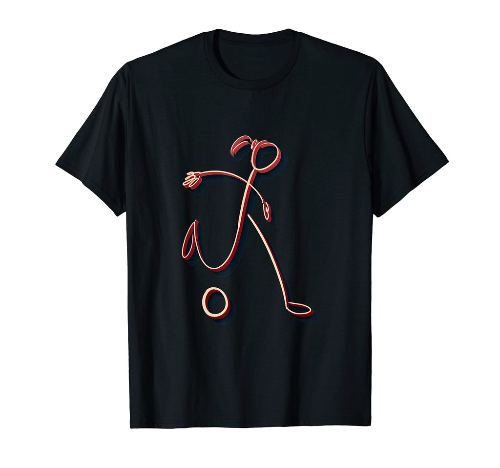 Soccer Player Sport Soccer T-Shirt - Streetwear Style Men Women