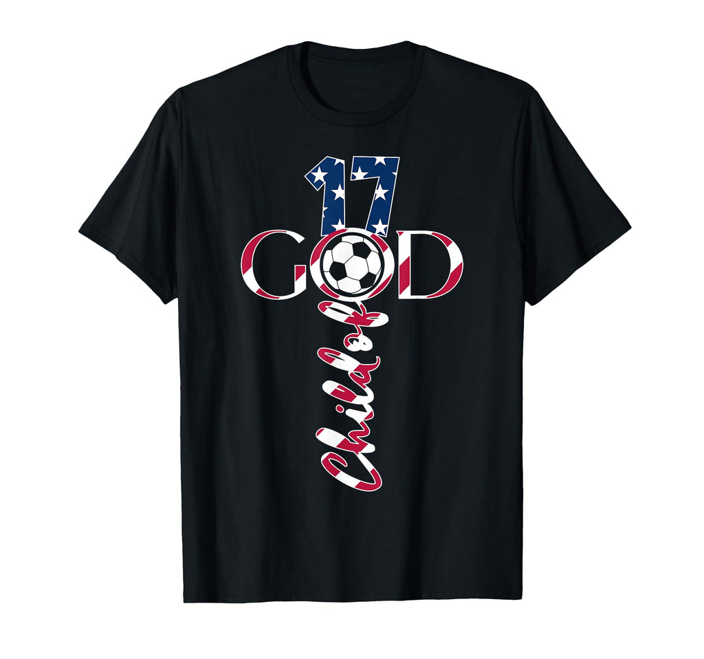 Jesus 17 Years Child God Soccer 17Th T-Shirt - Minimalist Print Men Women