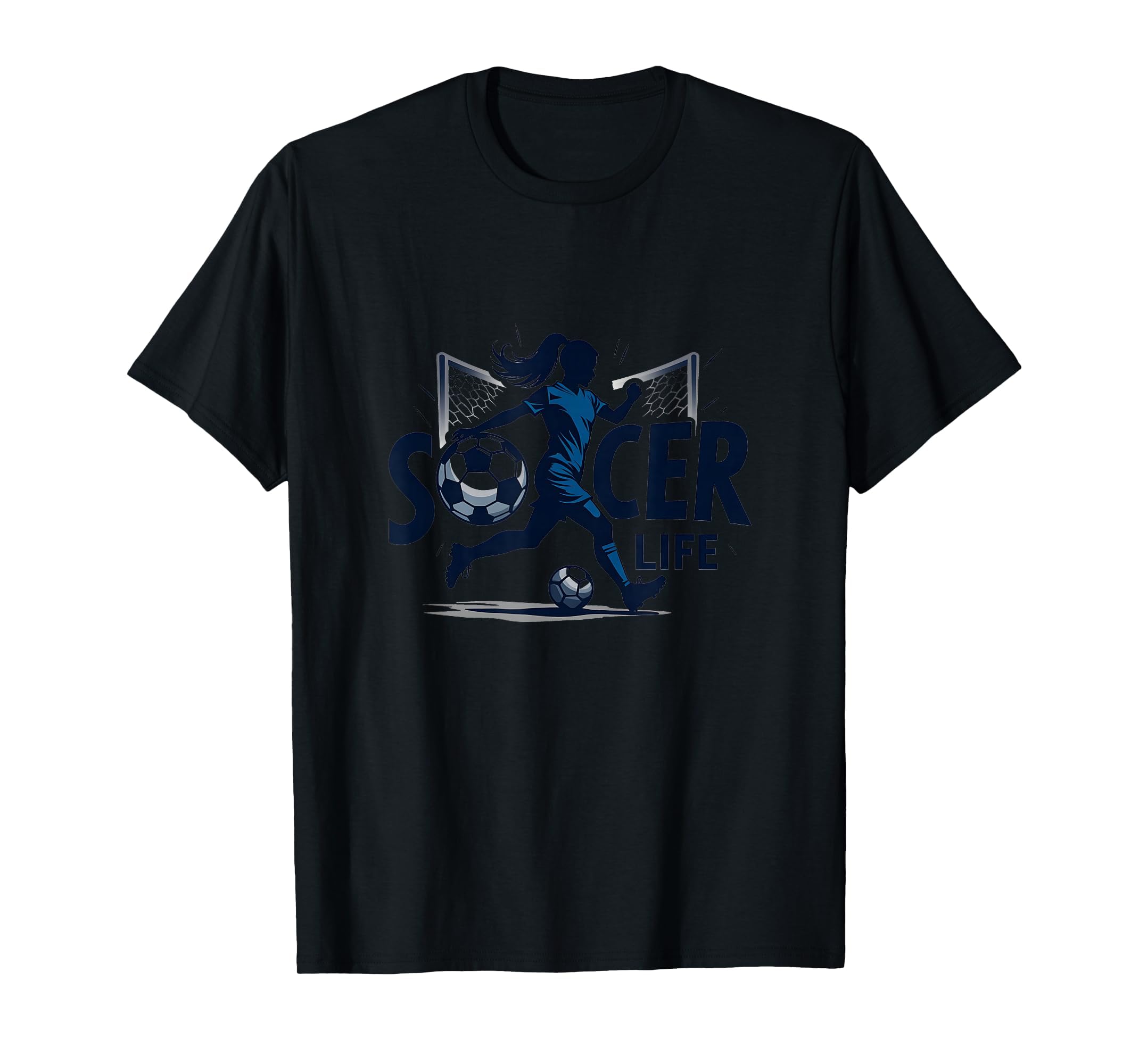 Soccer Is Life Womens Passion Beautiful T-Shirt - Trendy Graphic Men Women