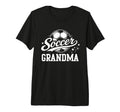 Soccer Grandma Soccer Ball Tri Blend T-Shirt - Aesthetic Graphic Men Women