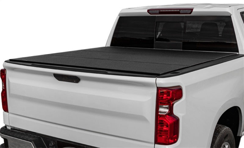 Access LOMAX Tri-Fold Cover Black Urethane - 07-13 Chevy Silverado 1500 6ft 6in Bed B3020069