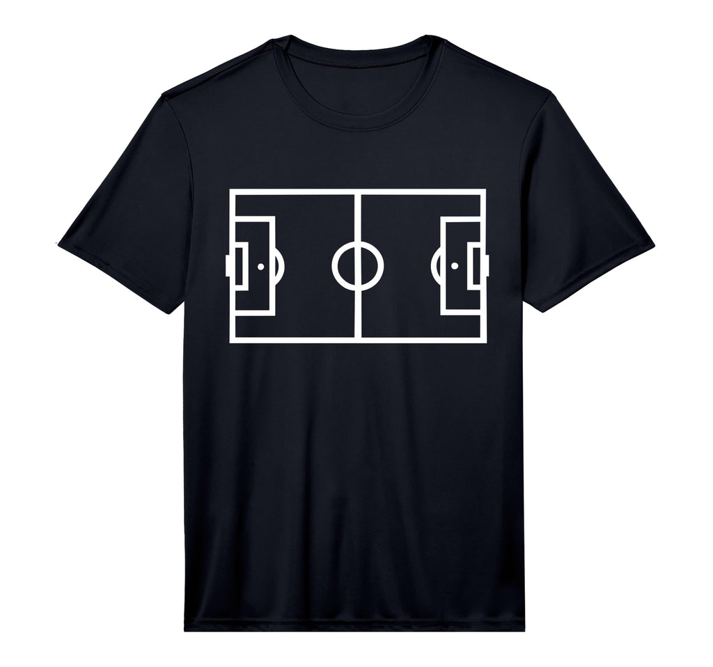 Soccer Field Performance T-Shirt - Aesthetic Graphic Unisex