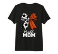 Ball Mom Soccer Basketball Mom Coquette T-Shirt - Novelty Apparel Unisex