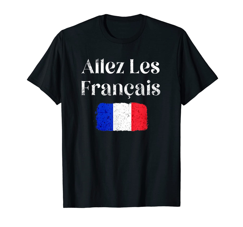 Allez Les Fran Ais France Soccer T-Shirt - Streetwear Style Men Women