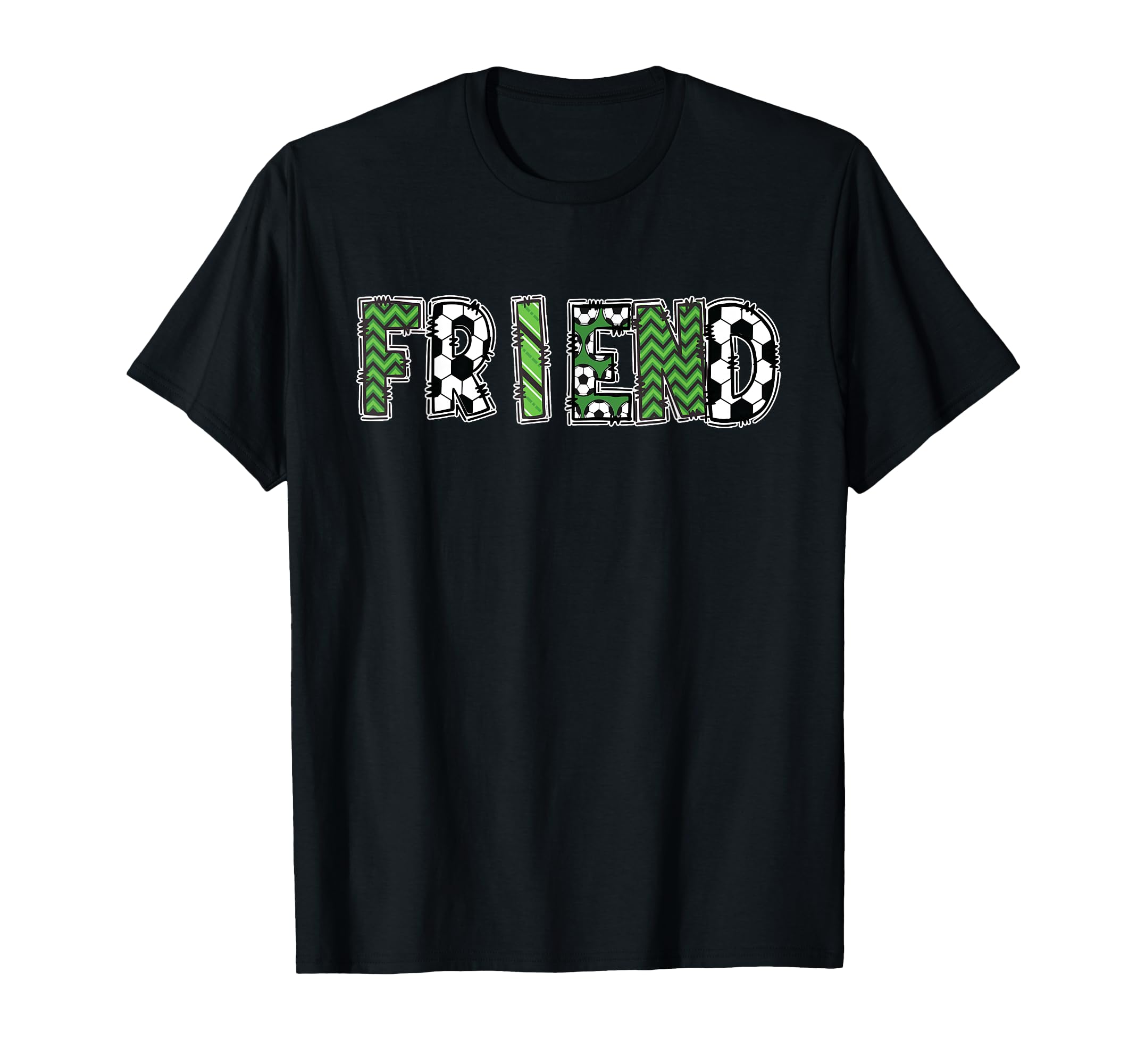 Soccer Friend Birthday Party T-Shirt - Fun Novelty Design Men Women