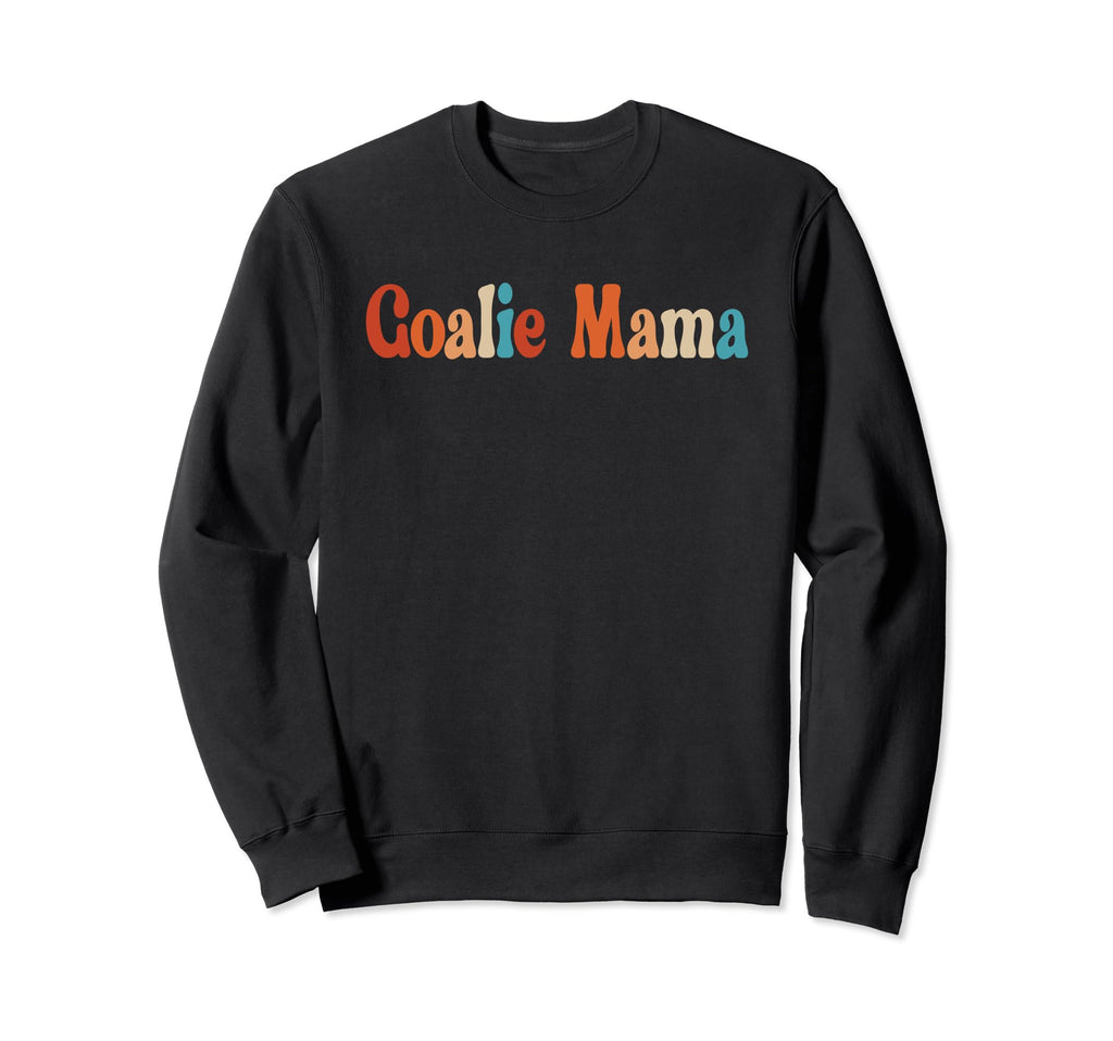 Goalie Mama Goalie Mom Lacrosse Sweatshirt - Custom Art Print for Adults