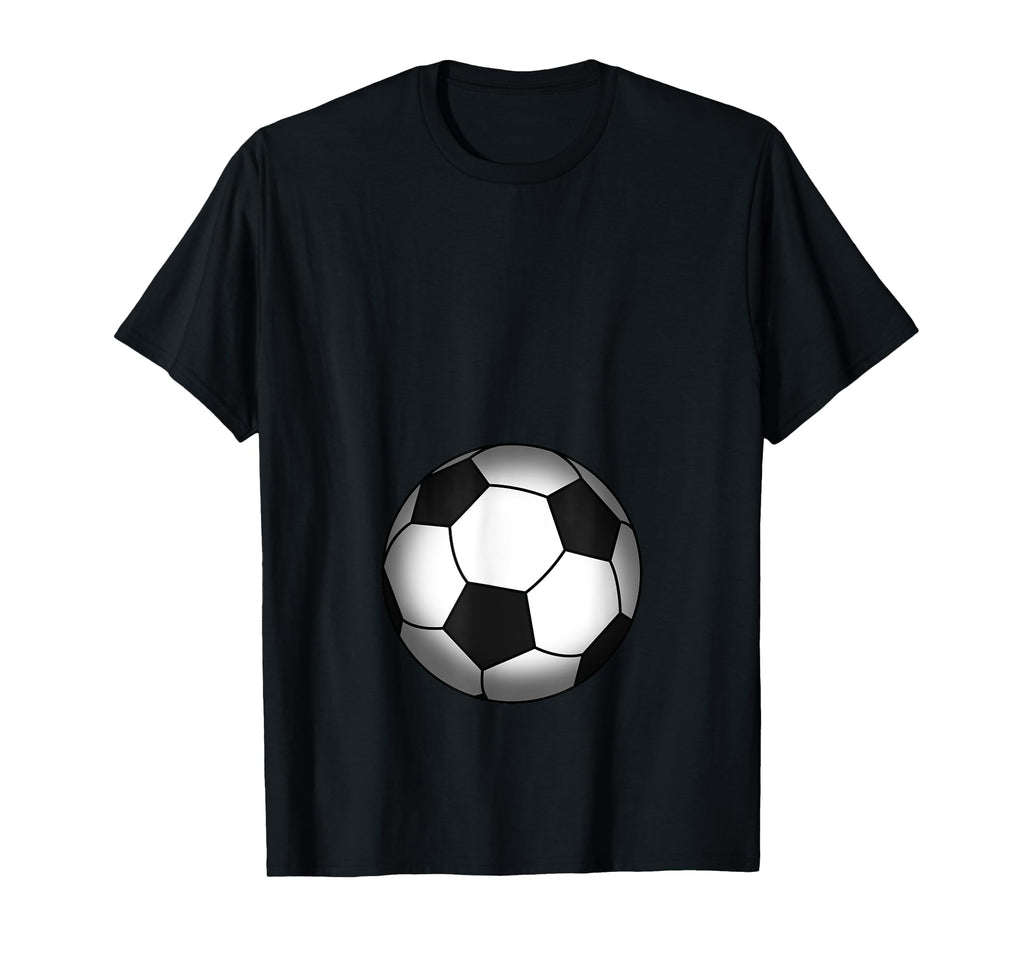 Funny Pregnancy Gifts Belly Sports T-Shirt - Fun Novelty Design Unisex