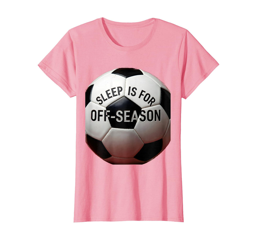 Sleep Is Off Season Soccer Fan T-Shirt - Graphic Print for Adults