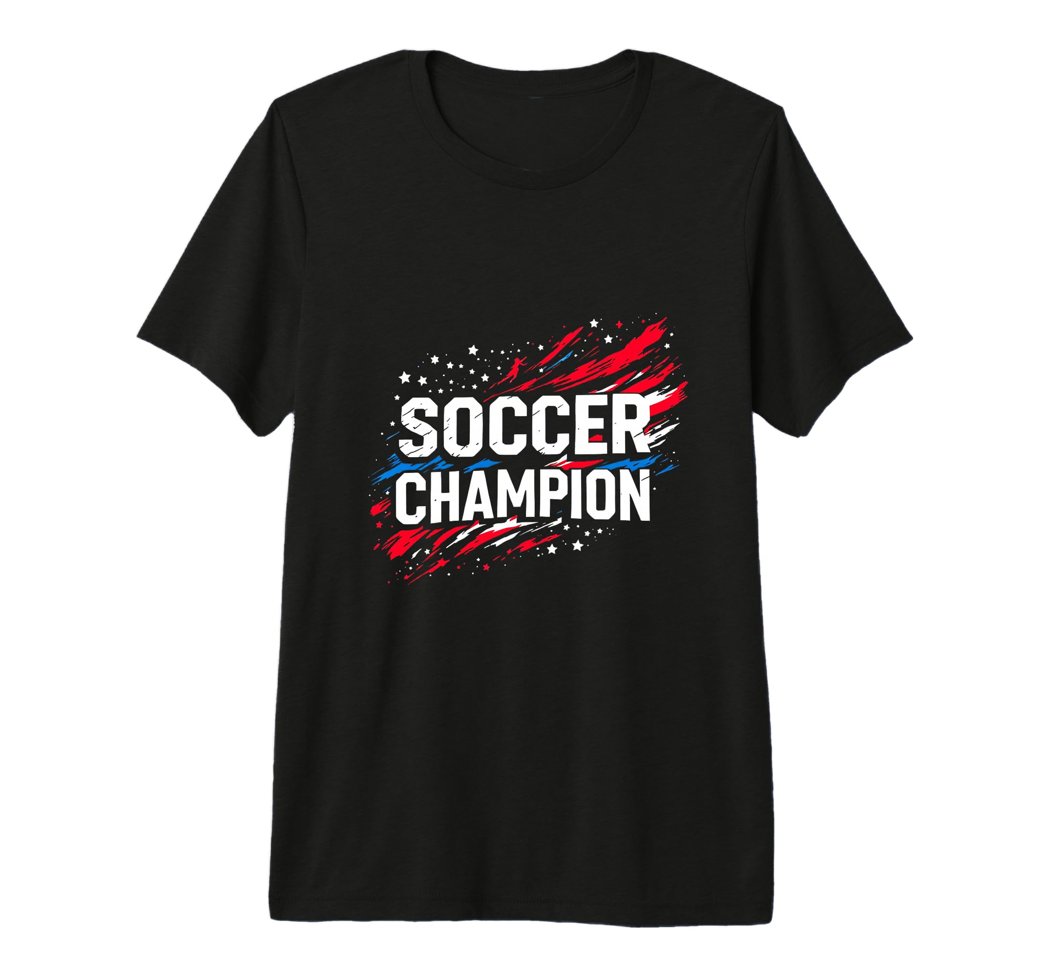 Soccer Champion Soccer Sports Tri Blend T-Shirt - Aesthetic Graphic Unisex