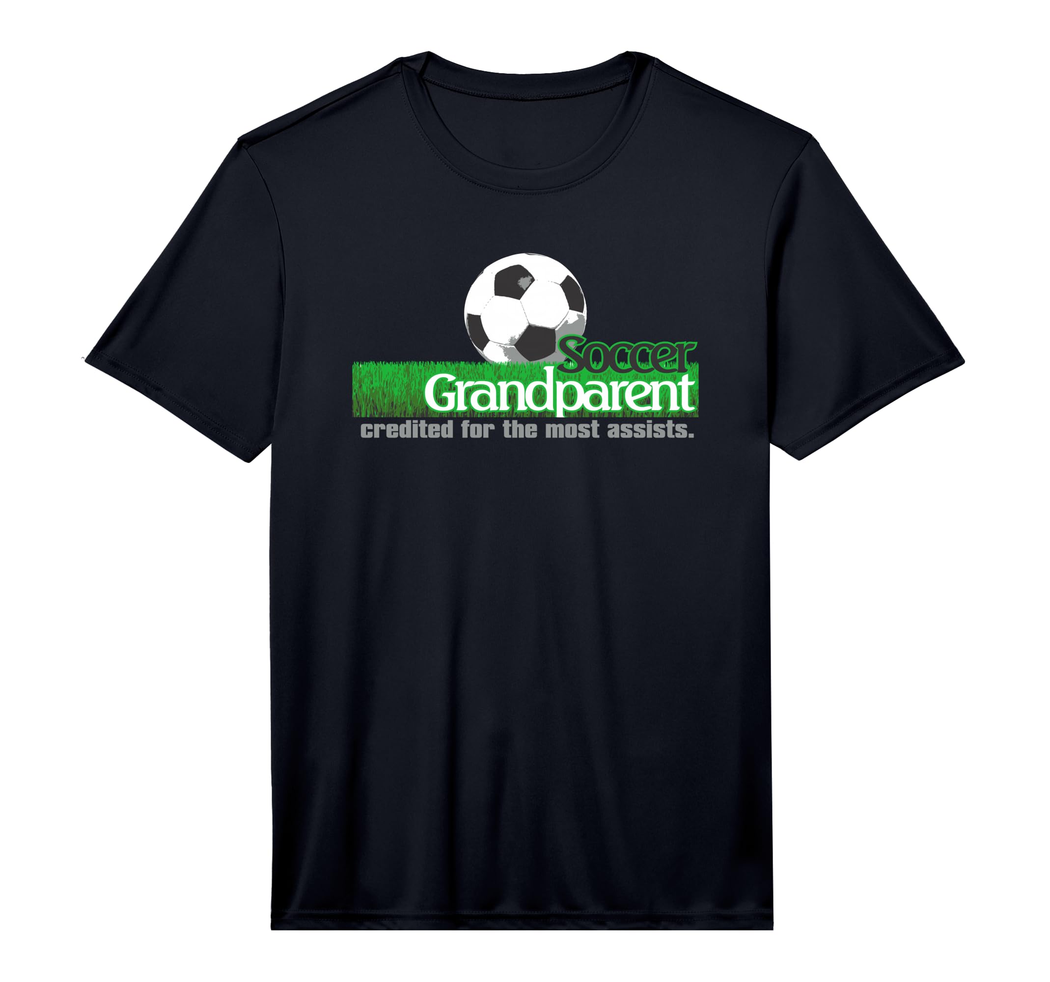 Soccer Grandparent Credited Most T-Shirt - Custom Art Print for Adults