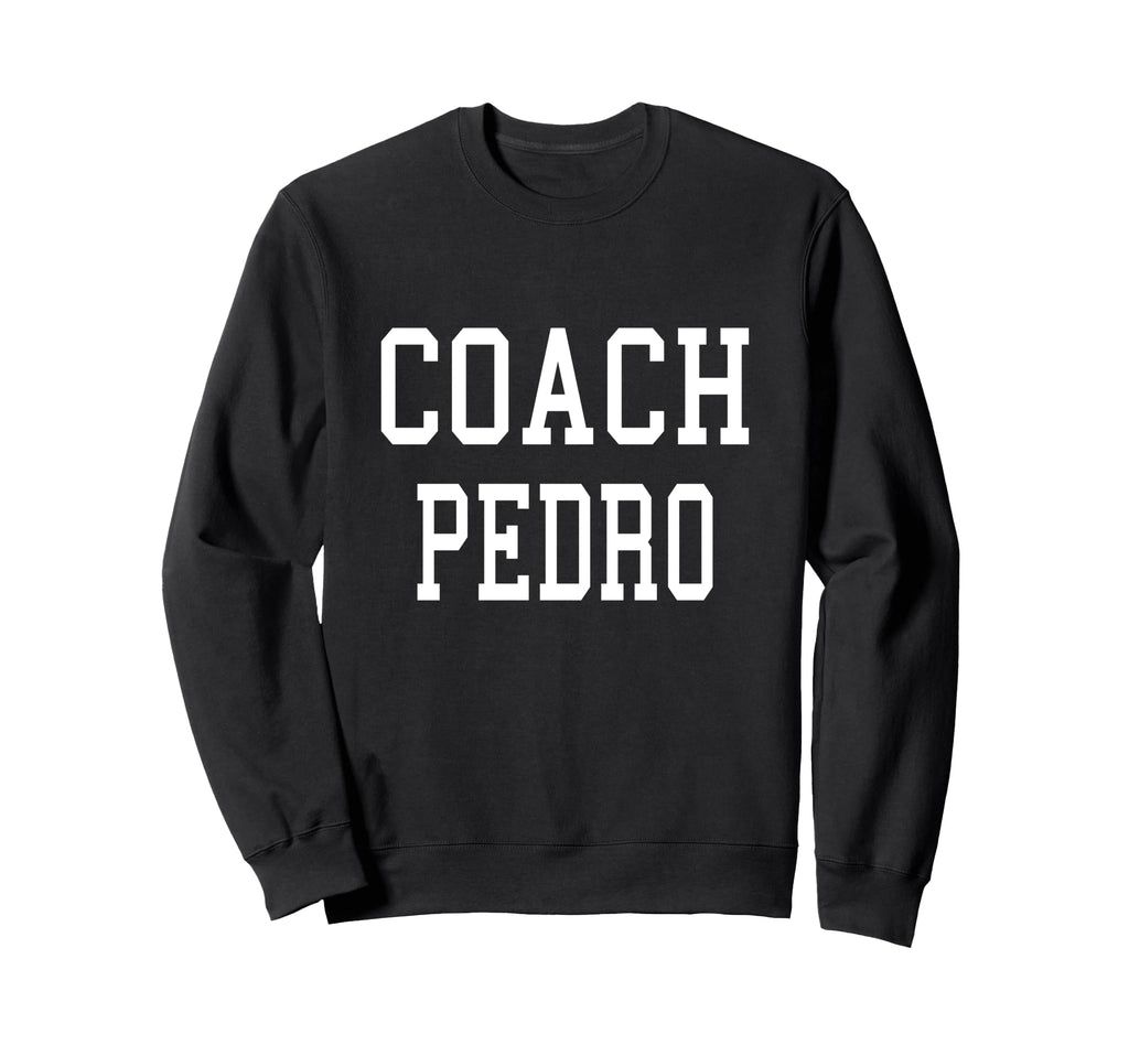 Coach Pedro Custom Football Sweatshirt - Minimalist Print for Adults