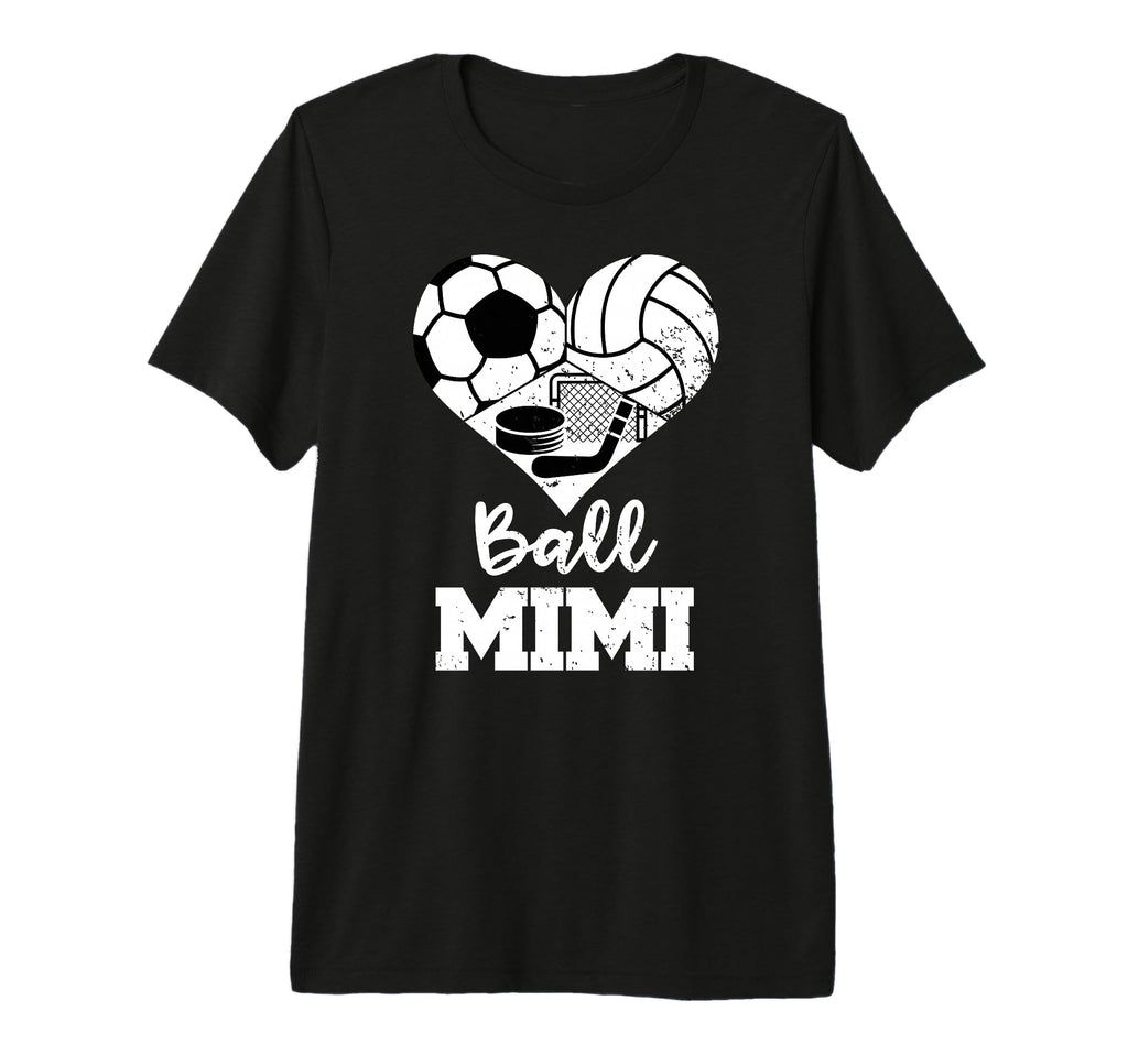 Ball Mimi Funny Soccer Volleyball T-Shirt - Custom Art Print for Adults